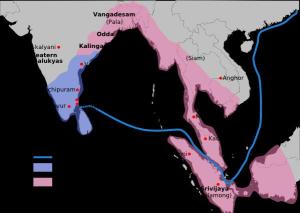 Chola territories during Rajendra Chola